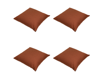 Madison - Sierkussen Best deal - Rood - 45x45x10cm - Set van 4
