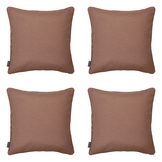 Madison - Sierkussen Panama - Bruin - 60x60x10cm - Set van 4
