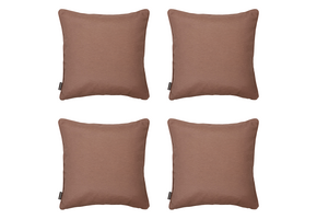 Madison - Sierkussen Panama - Bruin - 60x60x10cm - Set van 4