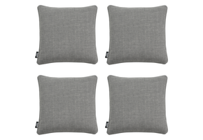 Madison - Sierkussen Nola grey - 45x45x10cm - Set van 4