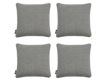Madison - Sierkussen Nola grey - 45x45x10cm - Set van 4