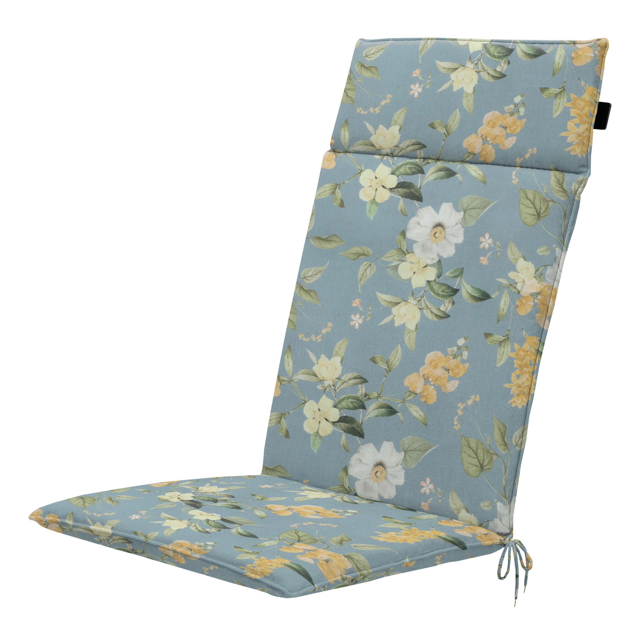 Madison - Tuintstoelkussen Hoge Rug Julliete - Mulitkleur - 120x50x4cm - Set van 4