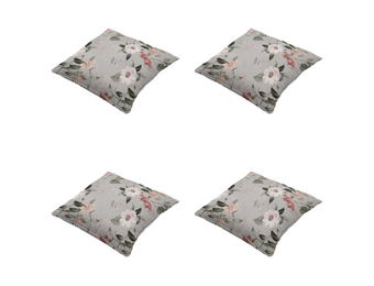 Madison - Sierkussen Julliete - Multikleur - 50x50x10cm - Set van 4