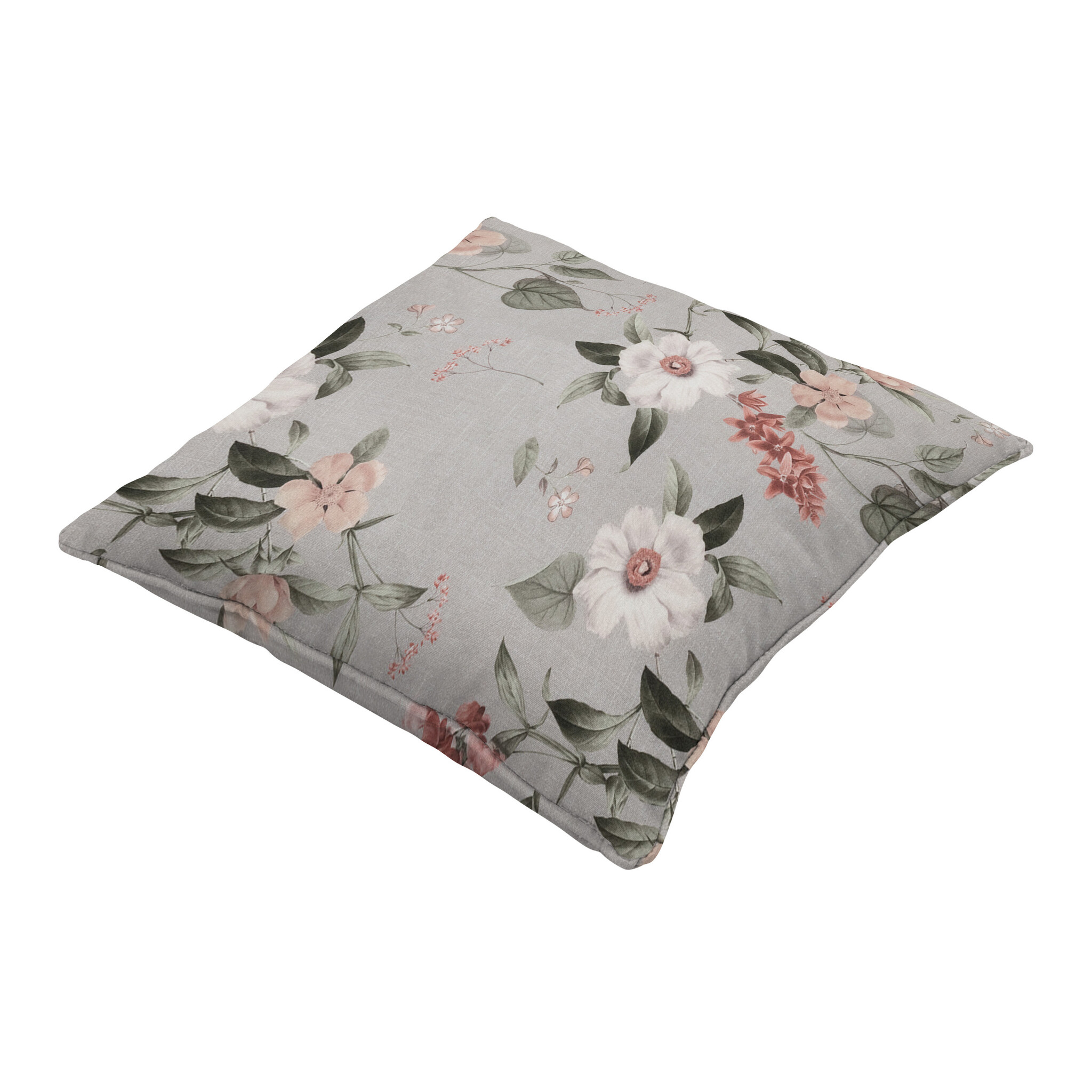 Madison - Sierkussen Julliete - Multikleur - 50x50x10cm - Set van 4