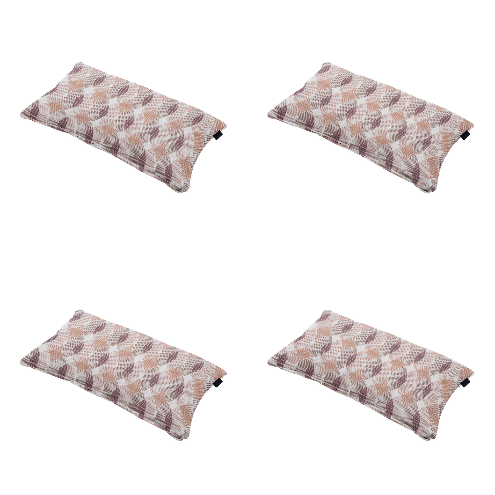 Madison - Sierkussen Rae - Bruin - 30x50x10cm - Set van 4