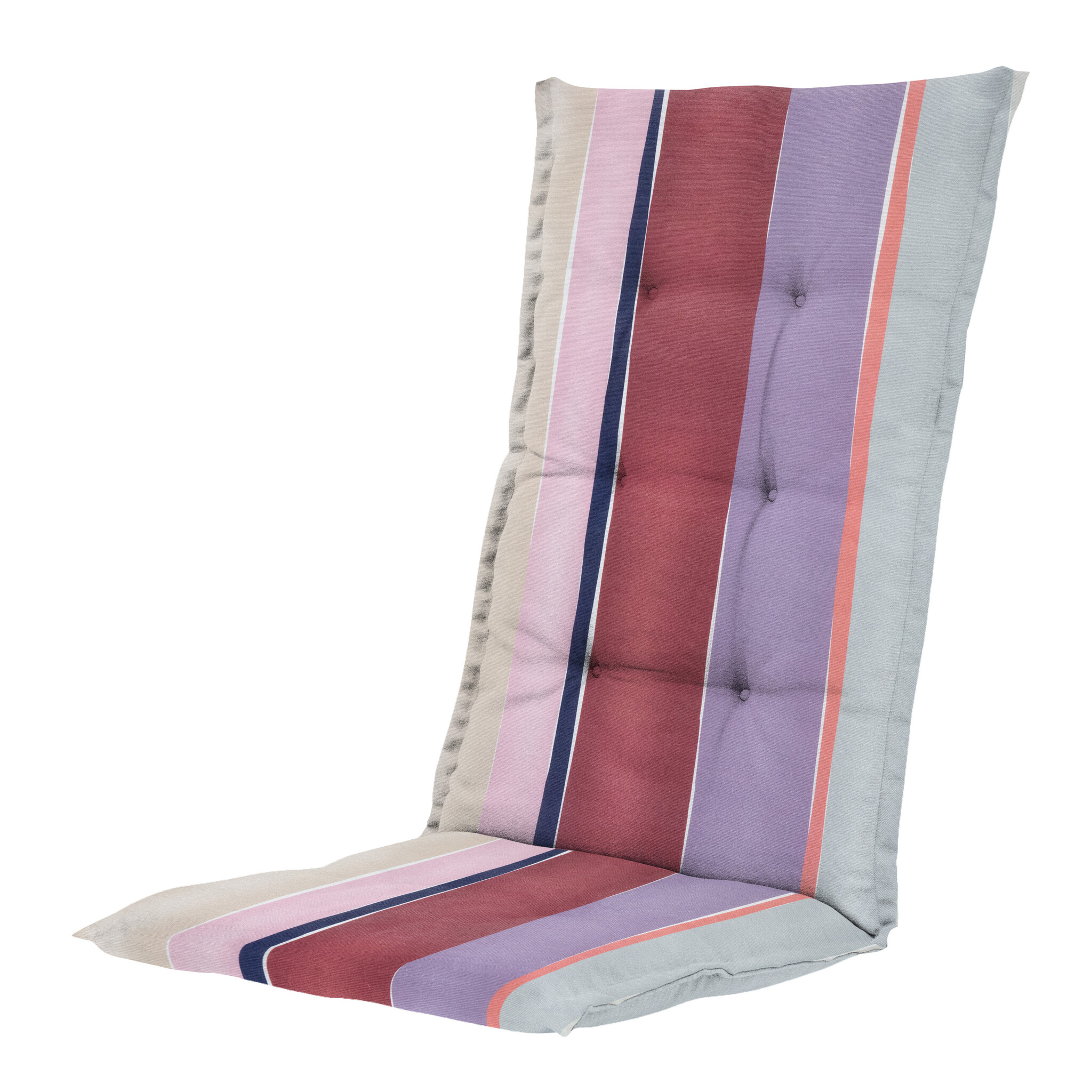 Madison - Kussen hoge rug Nox - Mulitkleur - 123x50x5cm - Set van 4