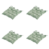 Madison - Zitkussen Napels - Groen - 46x46x8cm - Set van 4