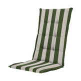 Madison - Kussen hoge rug Amora - Groen - 123x50x5cm - Set van 4
