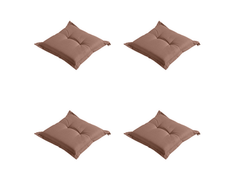 Madison - Zitkussen Panama - Bruin - 50x50x7cm - Set van 4