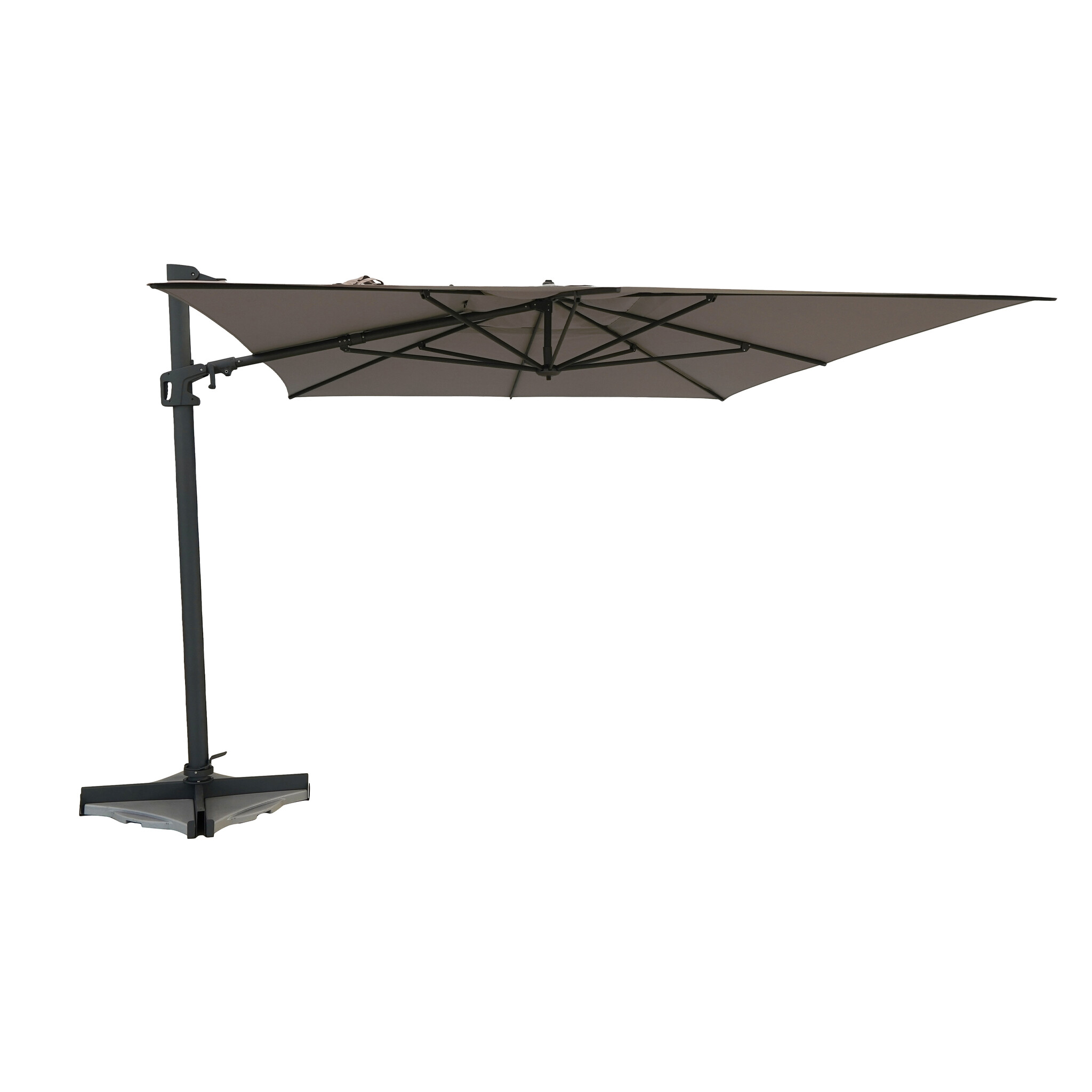 Madison - Parasol Top-line - Taupe - 300x400cm