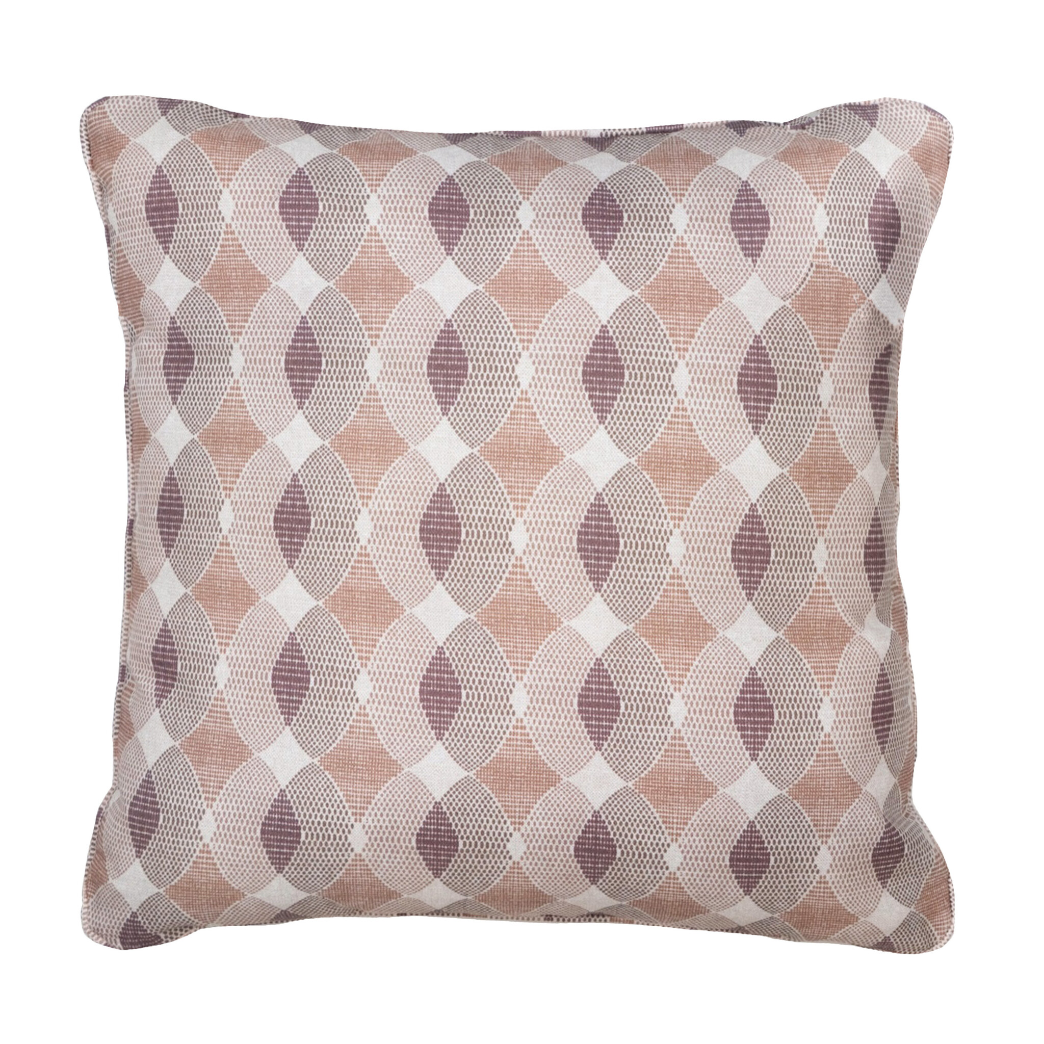 Madison - Sierkussen Rae - Bruin - 50x50x10cm - Set van 4