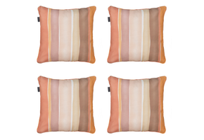 Madison - Sierkussen Nox - Mulitkleur - 50x50x10cm - Set van 4