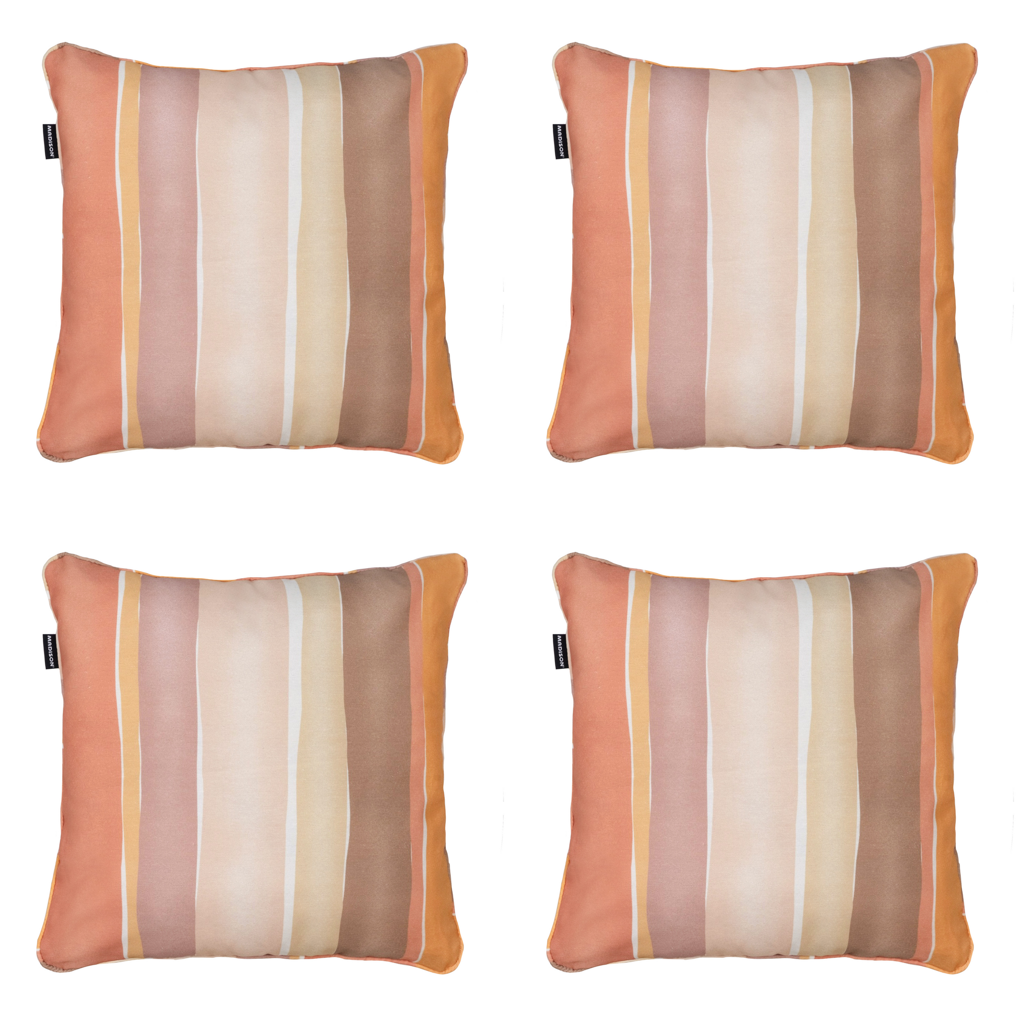 Madison - Sierkussen Nox - Mulitkleur - 50x50x10cm - Set van 4