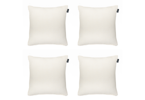 Madison - Sierkussen Madison Home - Wit - 45x45x10cm - Set van 4