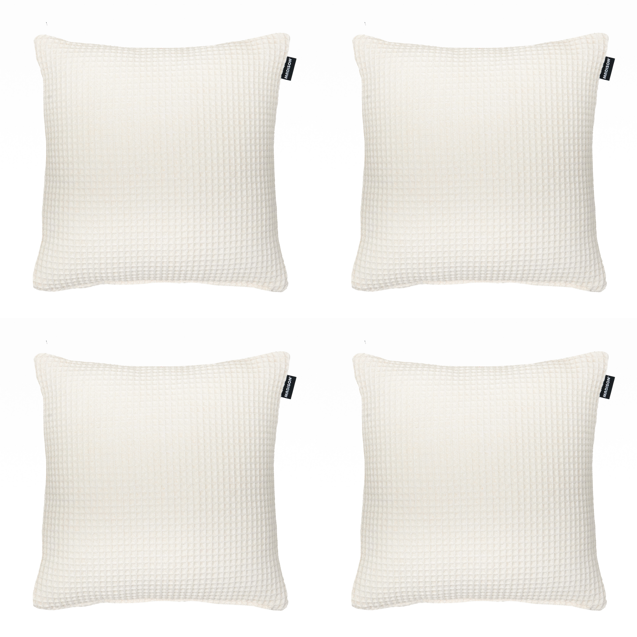 Madison - Sierkussen Madison Home - Wit - 45x45x10cm - Set van 4