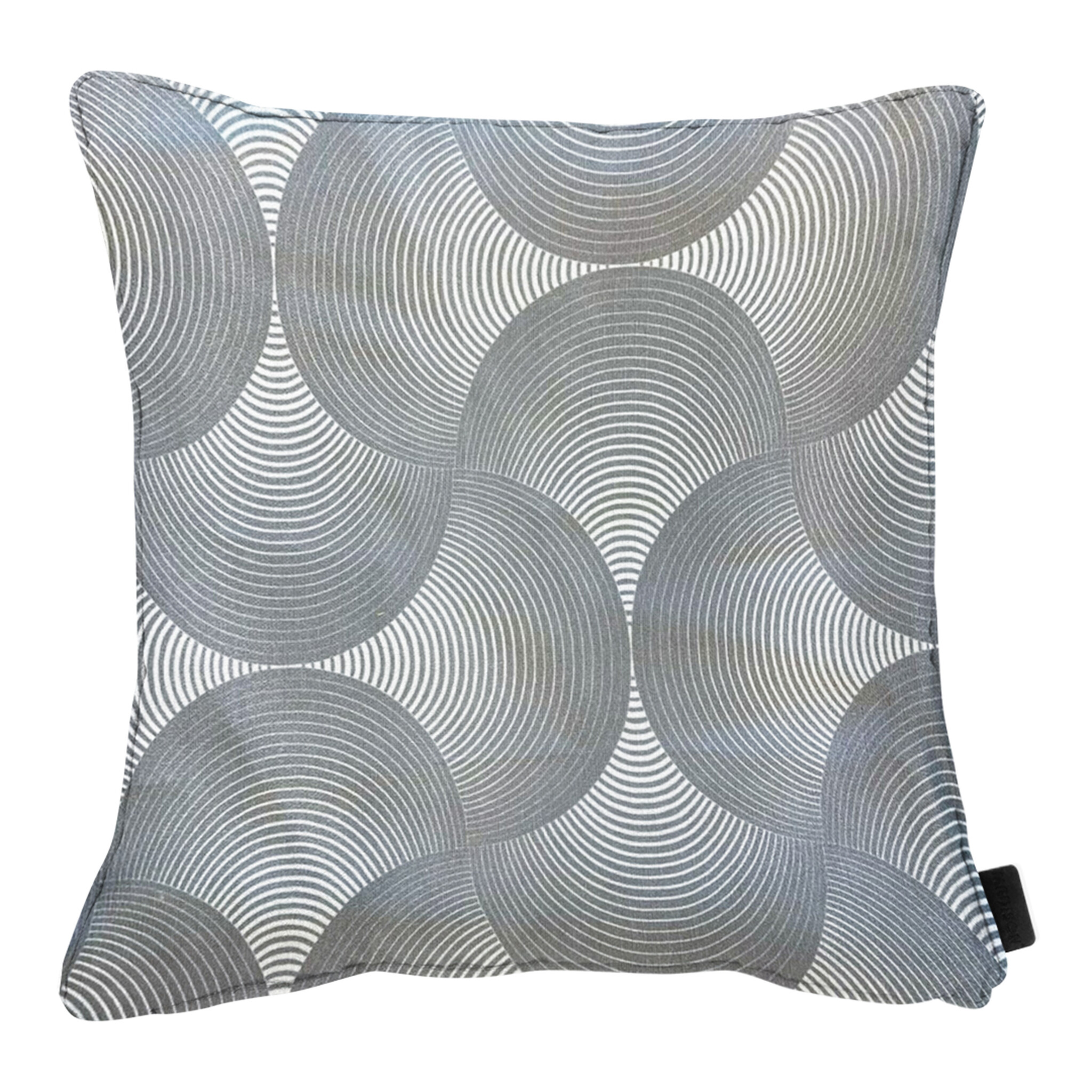 Madison - Sierkussen Napels - Grijs - 50x50x10cm - Set van 4