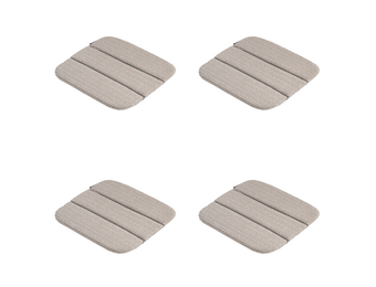 Madison - Zitkussen Richmond - Beige - 40x40x3cm - Set van 4