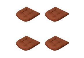 Madison - Zitkussen Best deal - Rood - 46x46x6cm - Set van 4