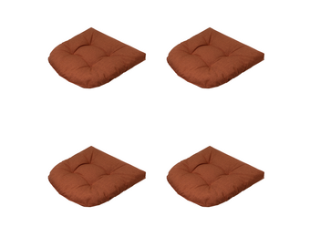 Madison - Zitkussen Best deal - Rood - 46x46x6cm - Set van 4