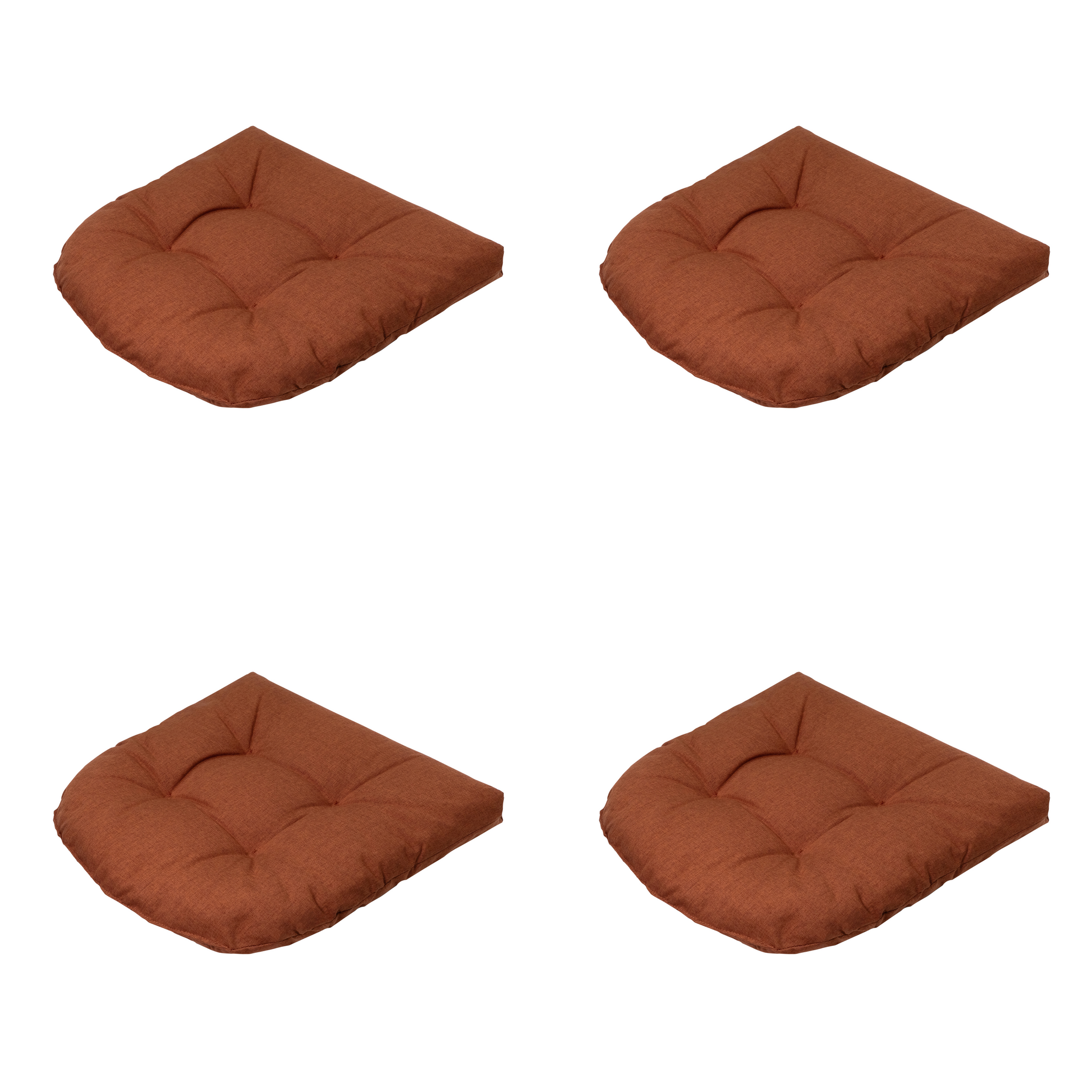 Madison - Zitkussen Best deal - Rood - 46x46x6cm - Set van 4