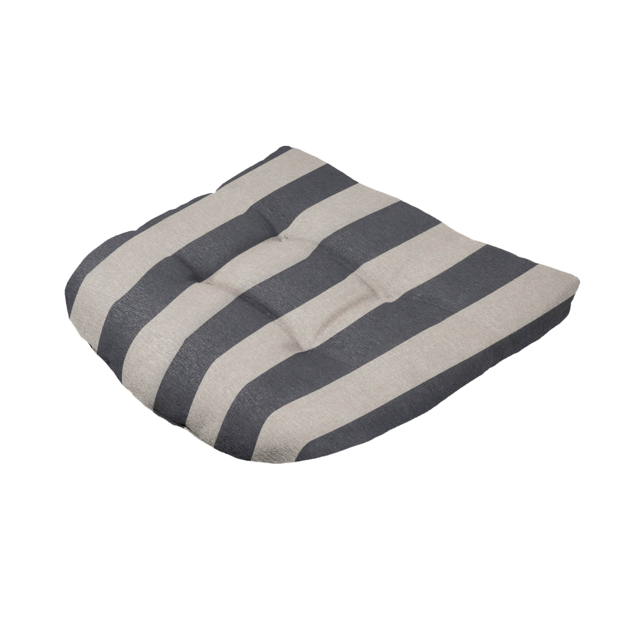 Madison - Zitkussen Amora - Grijs - 46x46x6cm - Set van 4