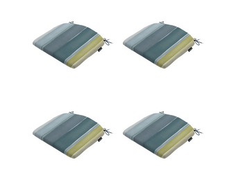Madison - Zitkussen Nox - Mulitkleur - 46x48x4,5cm - Set van 4