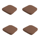 Madison - Zitkussen Panama - Bruin - 48x48x6cm - Set van 4