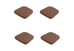 Madison - Zitkussen Panama - Bruin - 48x48x6cm - Set van 4