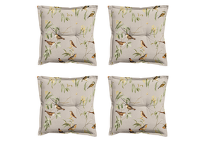 Madison - Zitkussen Aria - Beige - 50x50x7cm - Set van 4