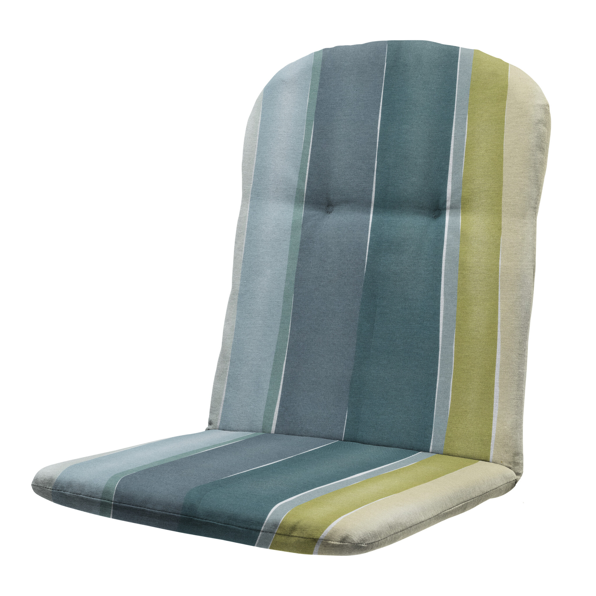 Madison - Kuipstoelkussen Hoge rug Nox - Mulitkleur - 96x45x3,5cm - Set van 4