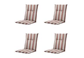 Amora - Kussen lage rug - Set van 4