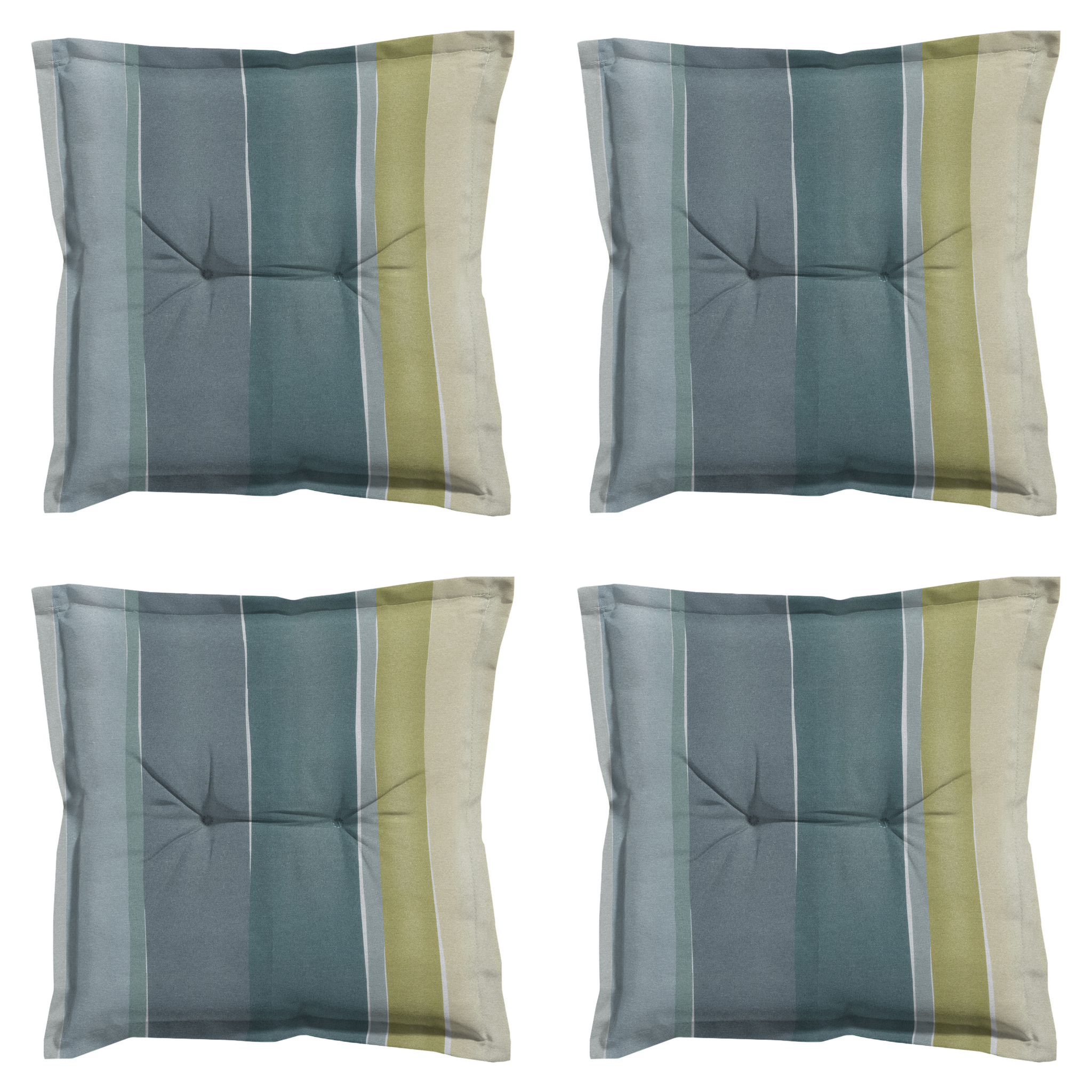 Madison - Zitkussen Nox - Mulitkleur - 50x50x7cm - Set van 4