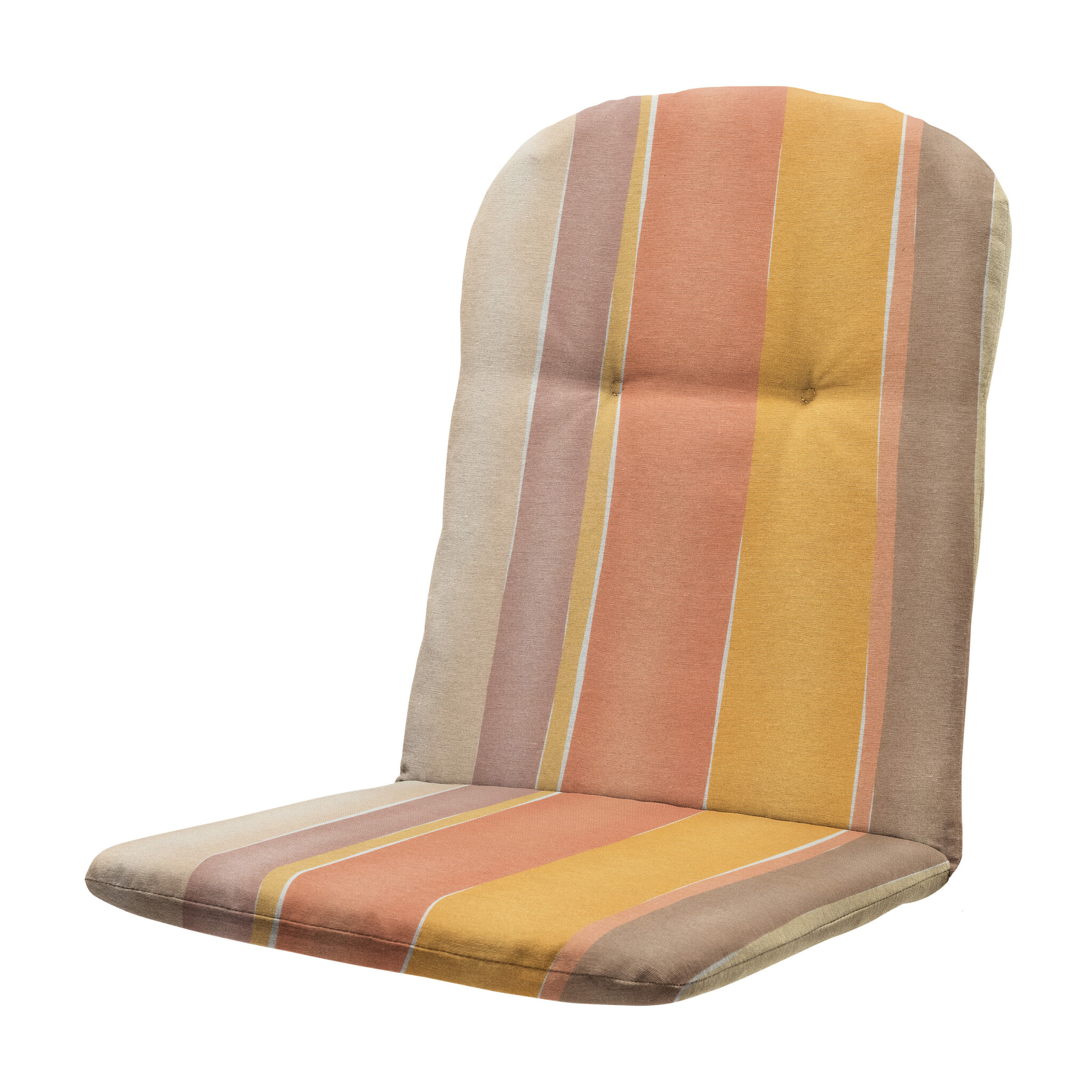 Madison - Kuipstoelkussen Hoge rug Nox - Mulitkleur - 96x45x3,5cm - Set van 4