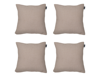 Madison - Sierkussen Madison Home - Bruin - 45x45x10cm - Set van 4