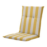 Madison - Kussen lage rug Amora - Geel - 105x50x6cm - Set van 4