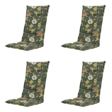 Madison - Kussen hoge rug Julliete - Multikleur - 123x50x5cm - Set van 4