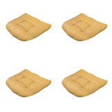 Madison - Zitkussen Napels - Geel - 46x46x6cm - Set van 4