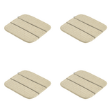 Madison - Zitkussen Richmond - Beige - 40x40x3cm - Set van 4