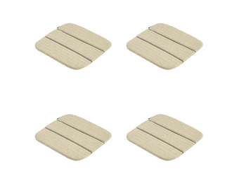 Madison - Zitkussen Richmond - Beige - 40x40x3cm - Set van 4