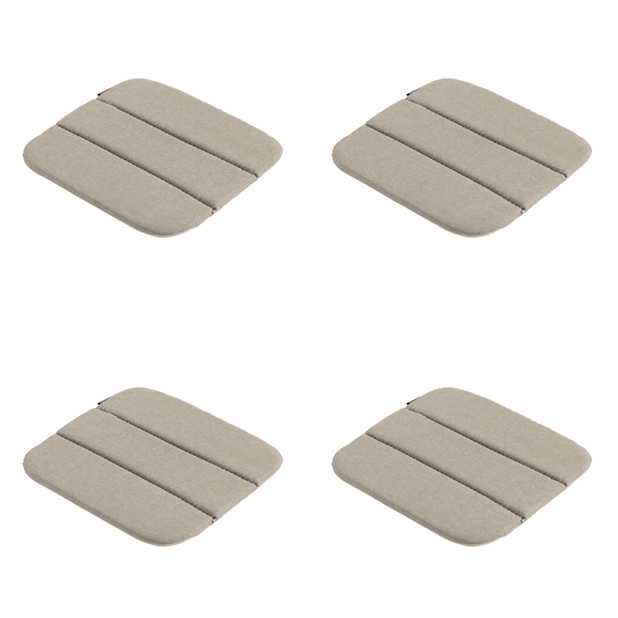 Madison - Zitkussen Panama - Beige - 40x40x3cm - Set van 4