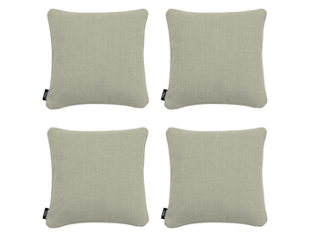 Madison - Sierkussen Nola natural - 45x45x10cm - Set van 4