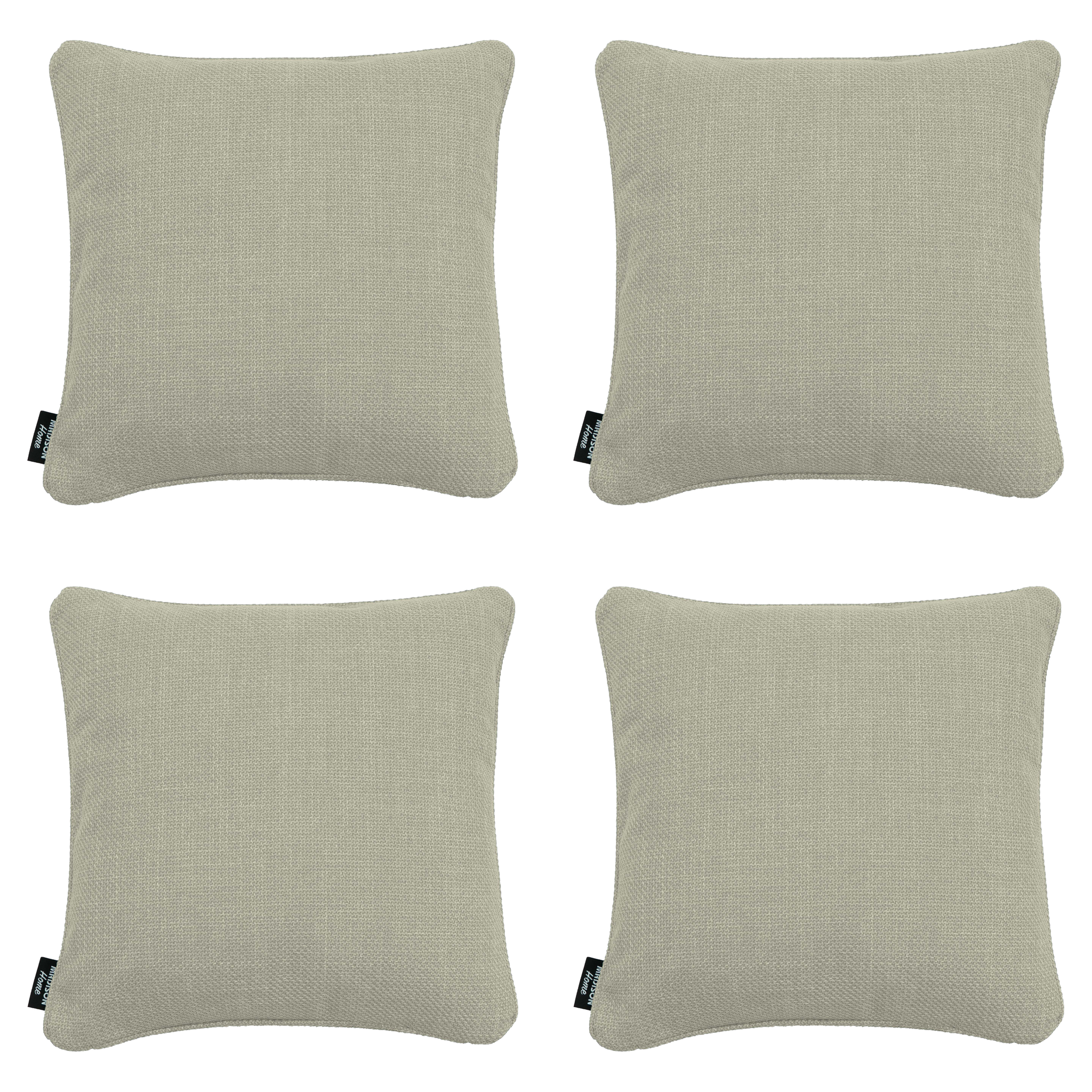 Madison - Sierkussen Nola natural - 45x45x10cm - Set van 4