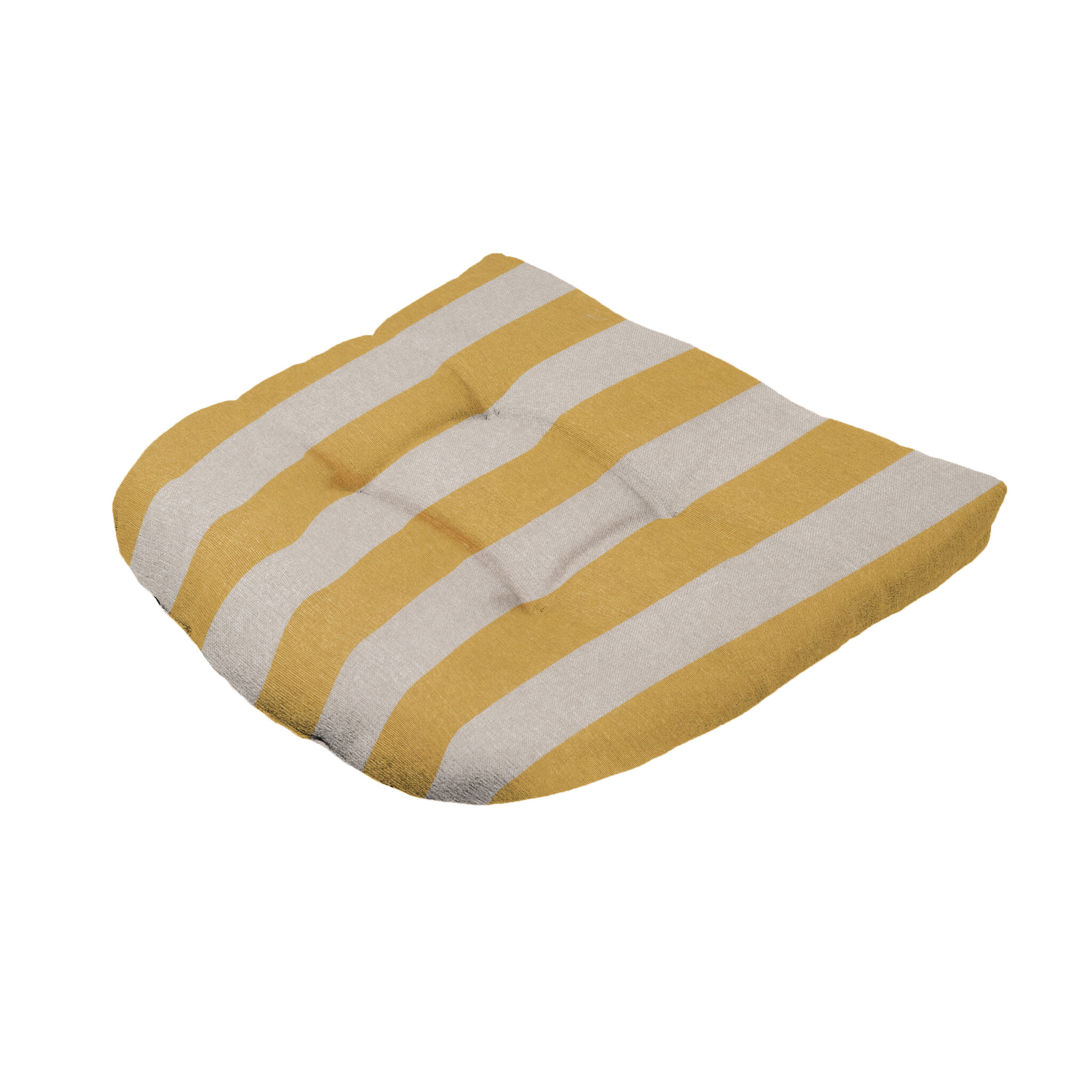 Madison - Zitkussen Amora - Geel - 46x46x6cm - Set van 4