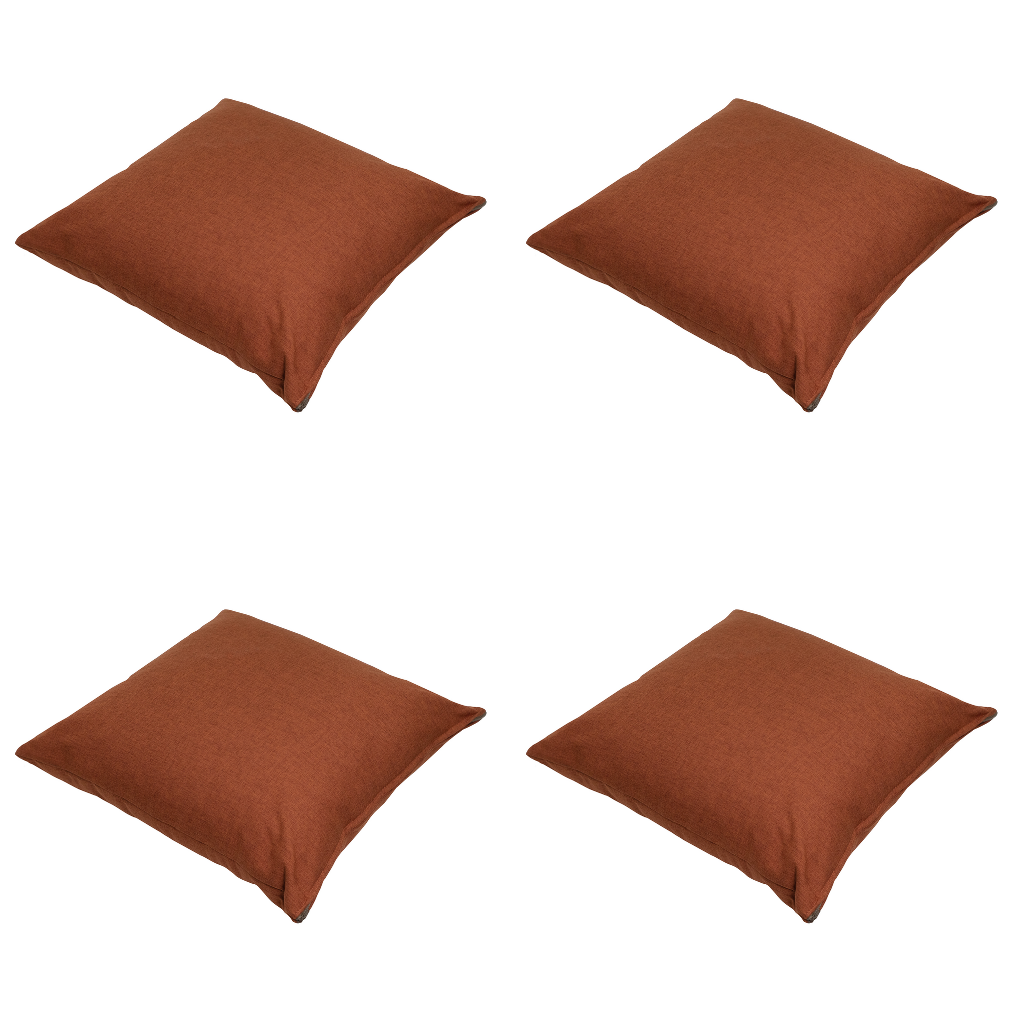 Madison - Sierkussen Best deal - Rood - 60x60x10cm - Set van 4