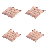 Madison - Zitkussen Napels - Roze - 46x46x8cm - Set van 4