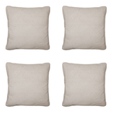 Madison - Sierkussen Panama - Beige - 60x60x10cm - Set van 4