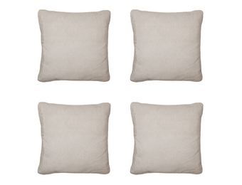 Madison - Sierkussen Panama - Beige - 60x60x10cm - Set van 4