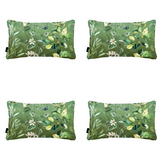 Madison - Sierkussen Elisa - Groen - 30x50x10cm - Set van 4