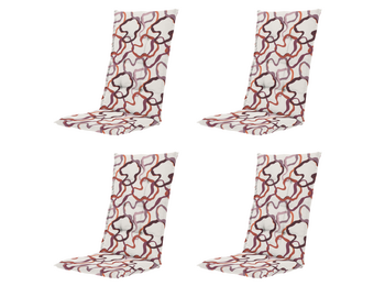 Madison - Kussen hoge rug Blaze - Multikleur - 123x50x5cm - Set van 4