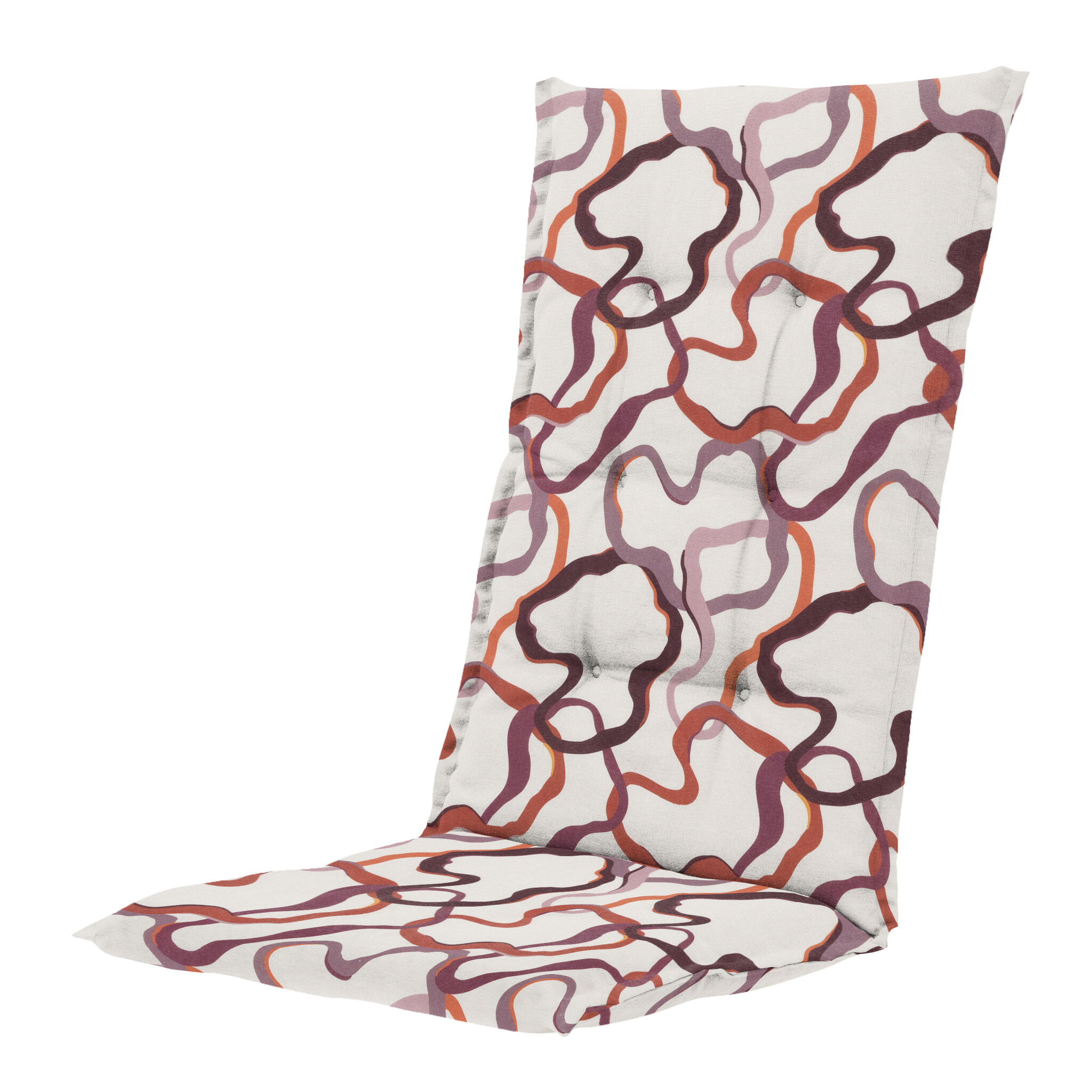 Madison - Kussen hoge rug Blaze - Multikleur - 123x50x5cm - Set van 4